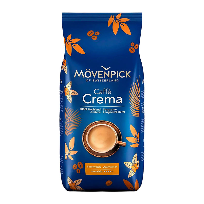 Кофе в зёрнах Movenpick Caffe Crema - 1 кг.